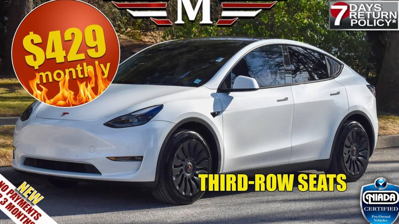 TESLA MODEL Y 2022 7SAYGAEE5NF520568 image